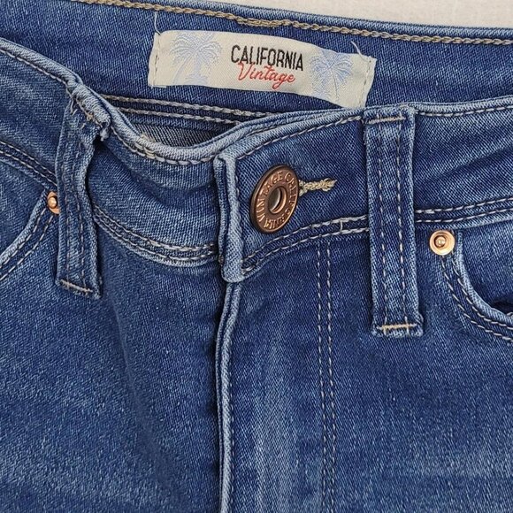California Vintage blue skinny jeans –Size 5/27 - Picture 2 of 7